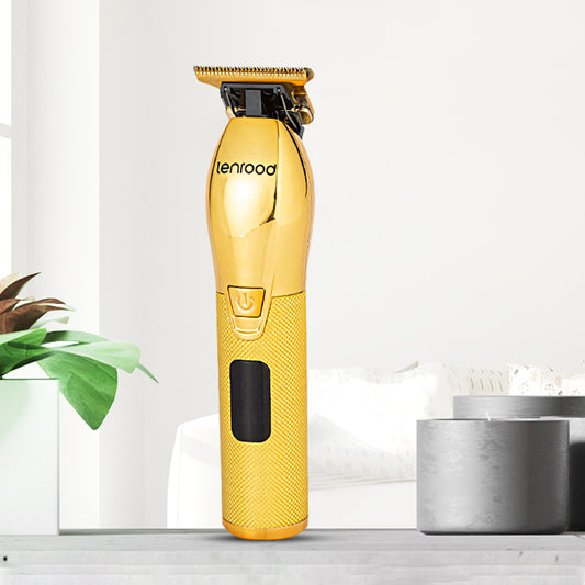 Golden Hair Blades Trimmer Electric Clippers Home Haircut LR-T7