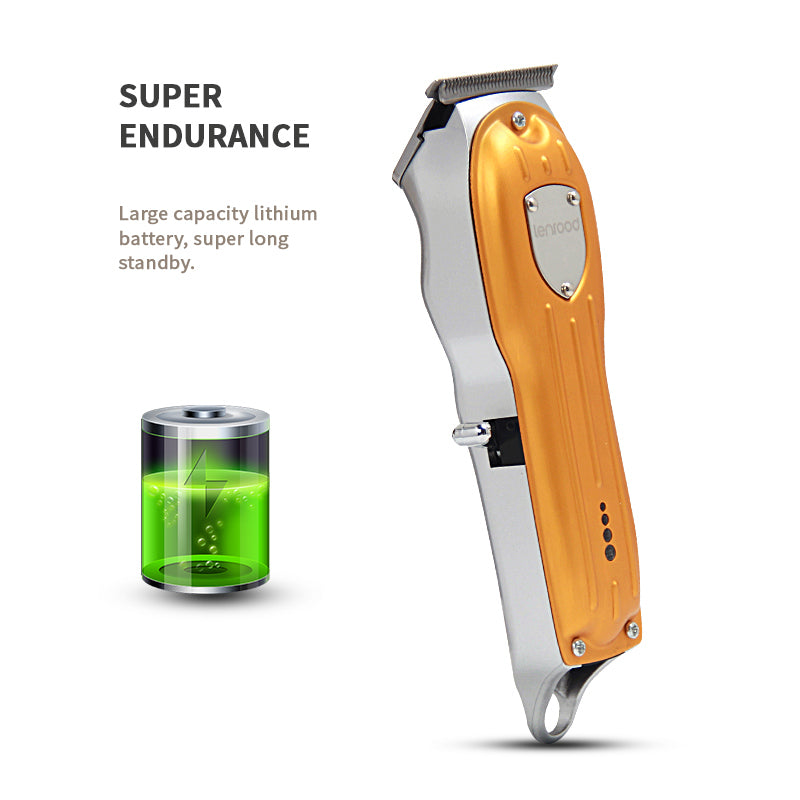 Golden Stainless Steel Hair Clipper Beard Trimmer LR-1022