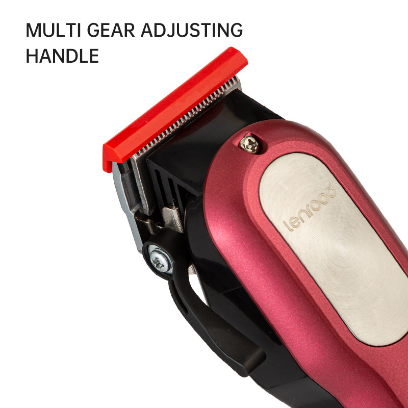 Red Hair Blades Trimmer Electric Clippers Home Haircut LR-Y3