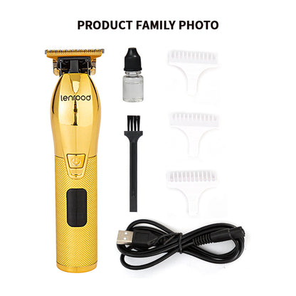 Golden Hair Blades Trimmer Electric Clippers Home Haircut LR-T7