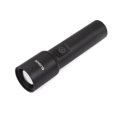 Rechargeable LED Flashlight Zoomable Laser Power LED Aluminum Body EL8021