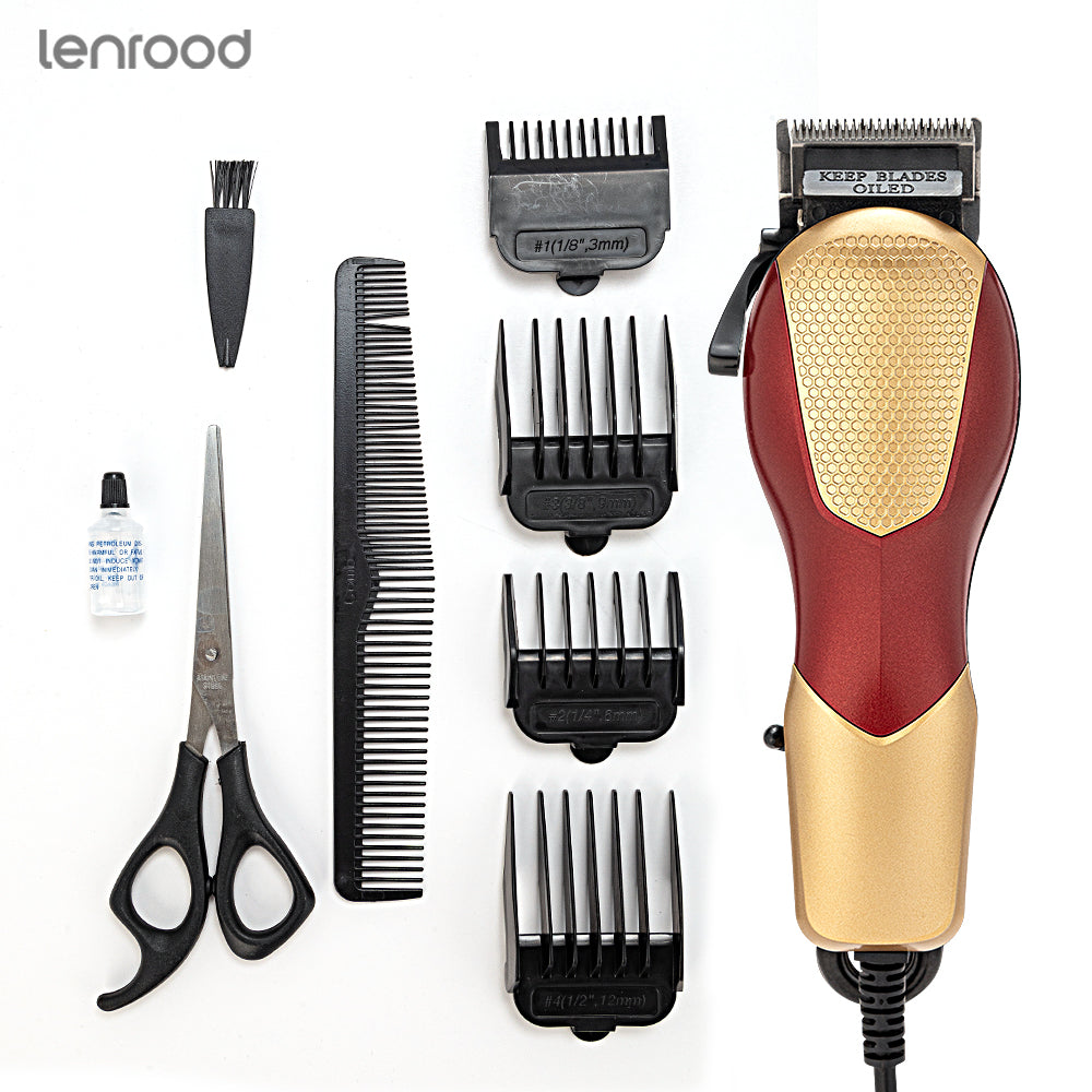 Electric Hair Blades Trimmer Clippers Home Haircut LR-9901